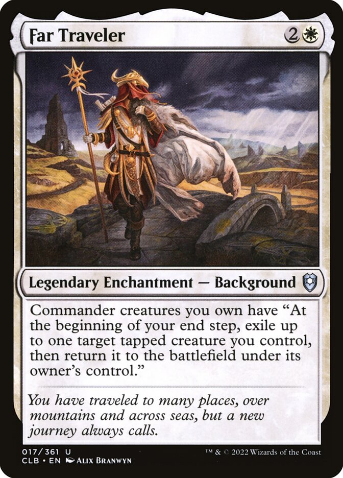 Far Traveler (17) - Commander Legends: Battle for Baldur's Gate (CLB)