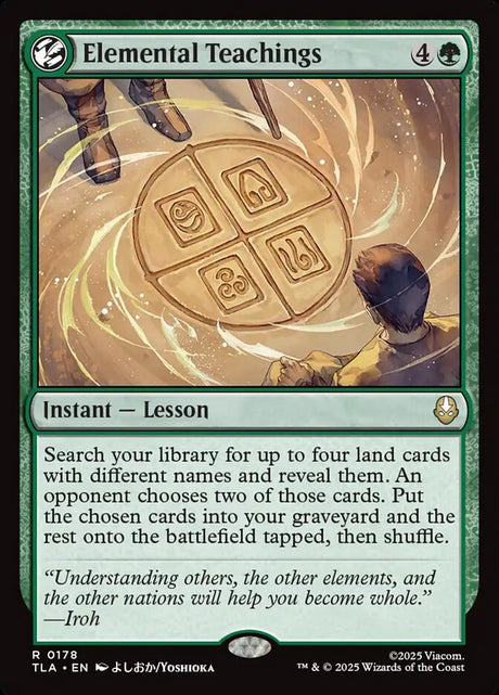 Elemental Teachings (178) - Avatar: The Last Airbender (TLA)