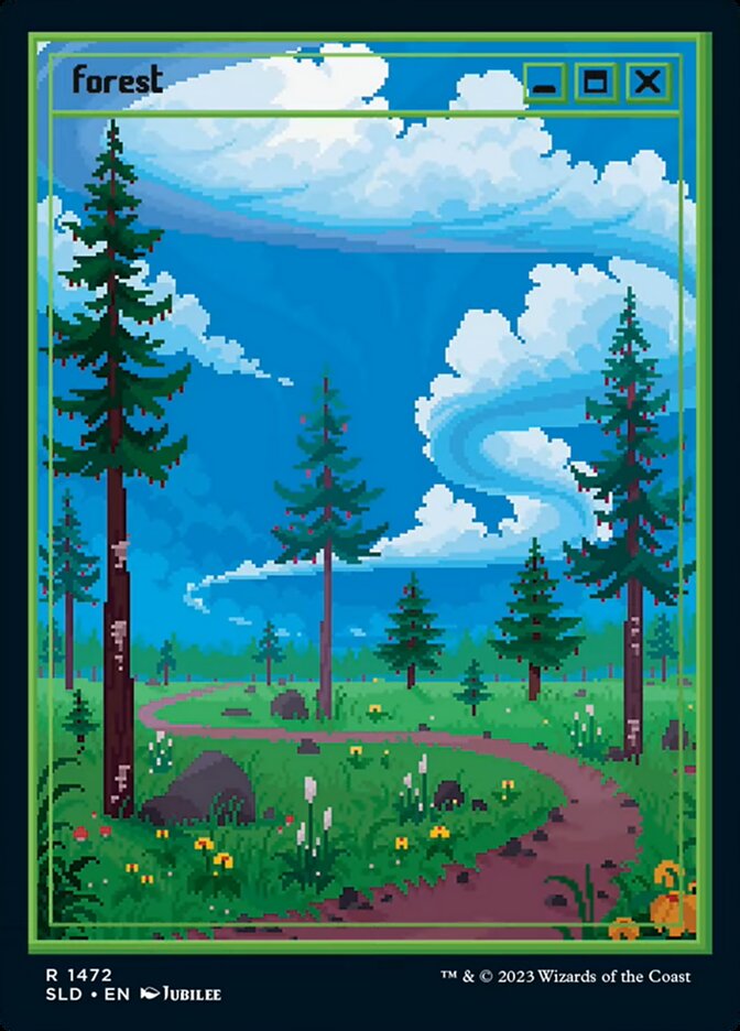 Forest (1472) - [Full Art] Secret Lair Drop (SLD)