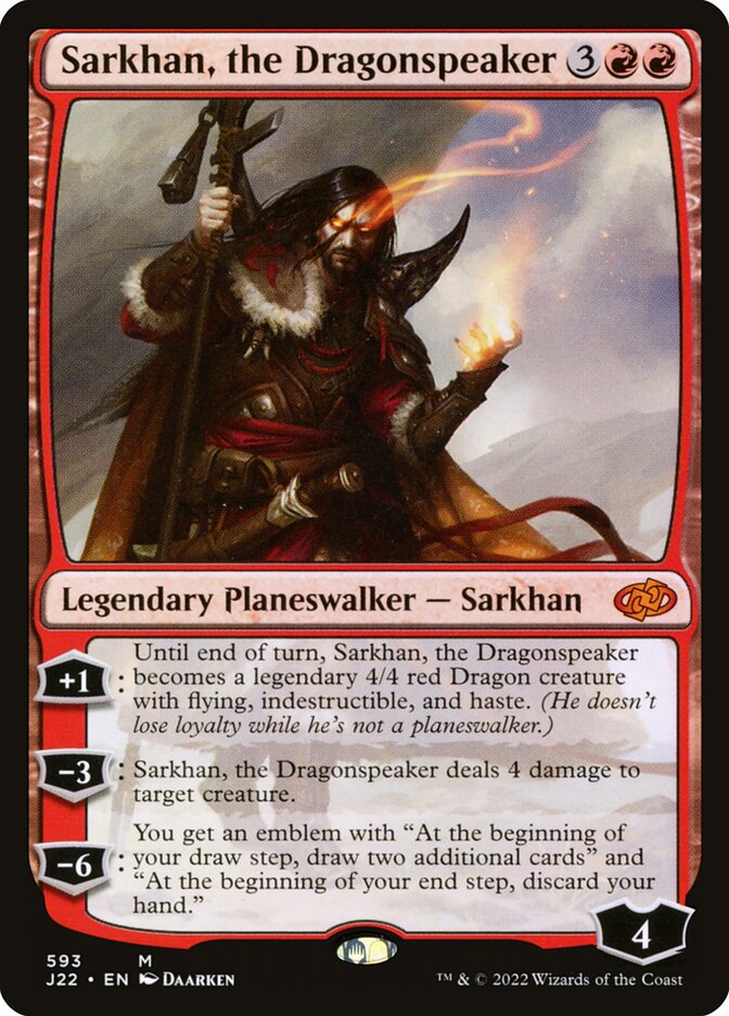 Sarkhan, the Dragonspeaker (593) - Jumpstart 2022 (J22)