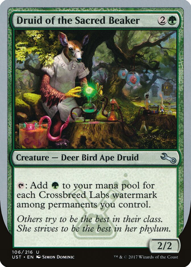 Druid of the Sacred Beaker (106) - Unstable (UST)
