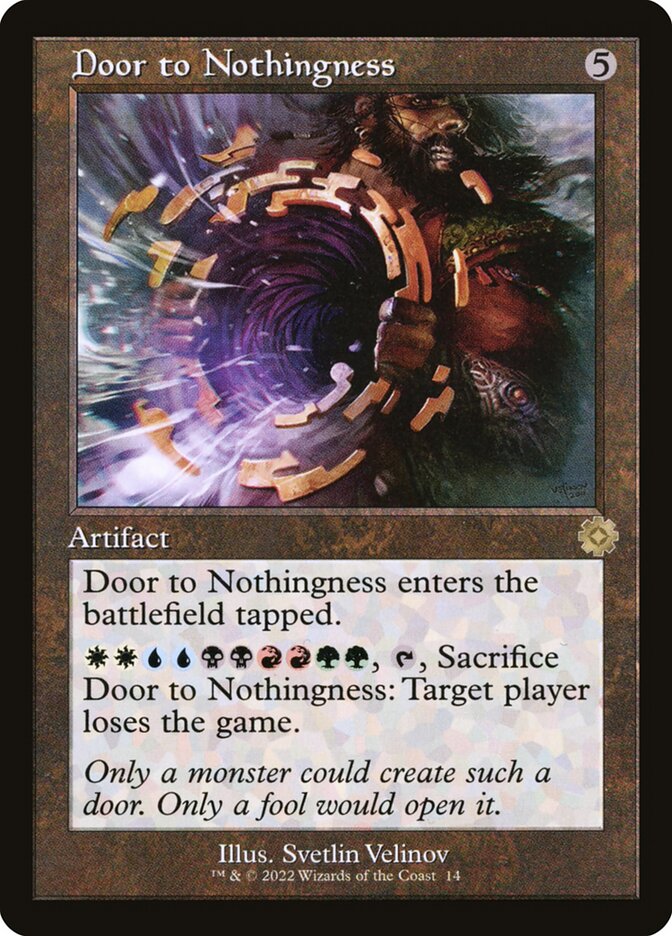 Door to Nothingness (14) - The Brothers' War Retro Artifacts (BRR)