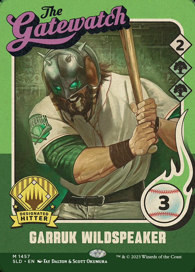 Garruk Wildspeaker // Garruk Wildspeaker (1457) - Secret Lair Drop (SLD)