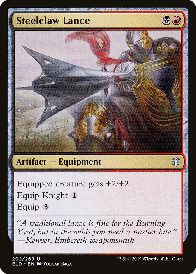 Steelclaw Lance (202) - Throne of Eldraine (ELD)