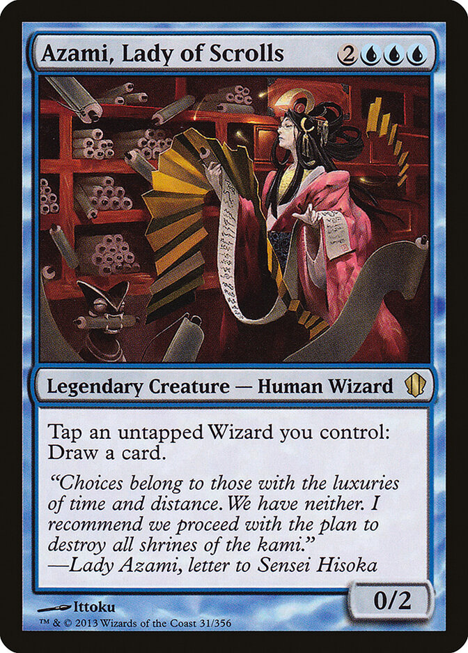 Azami, Lady of Scrolls (31) - Commander 2013 (C13)