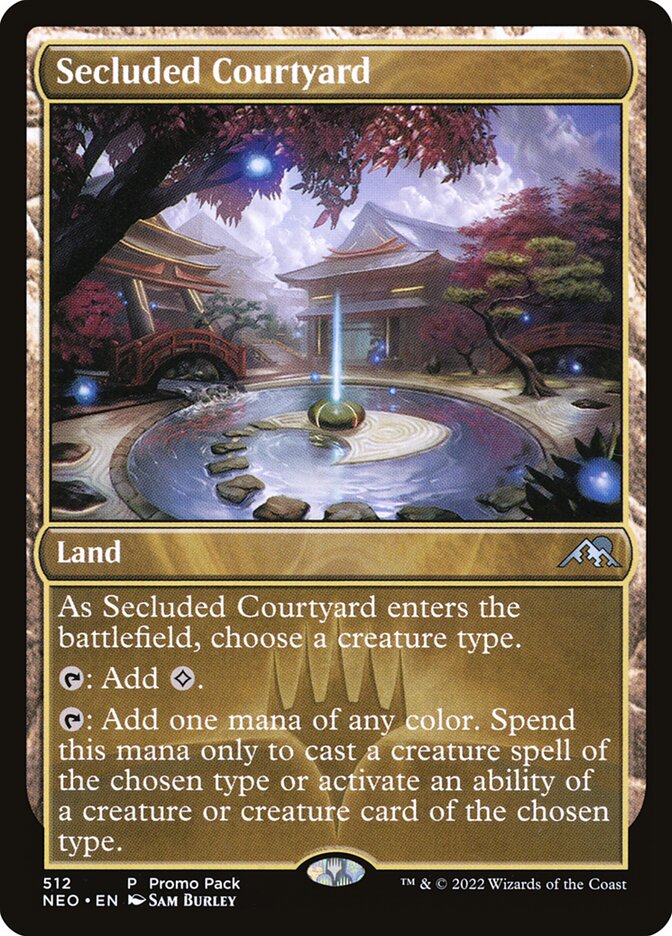 Secluded Courtyard (512) - Kamigawa: Neon Dynasty (NEO)