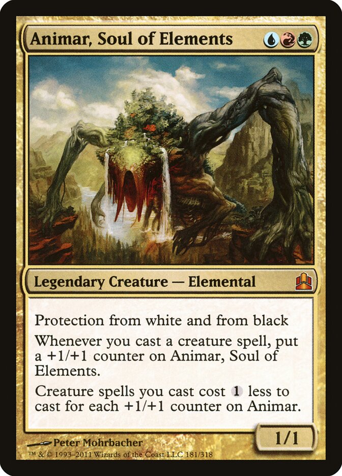 Animar, Soul of Elements (181) - Commander 2011 (CMD)