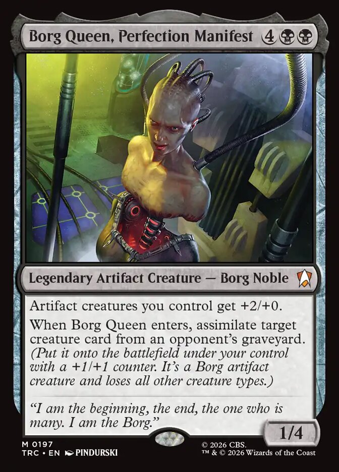 Borg Queen, Perfection Manifest (197) - Star Trek Commander (TRC)