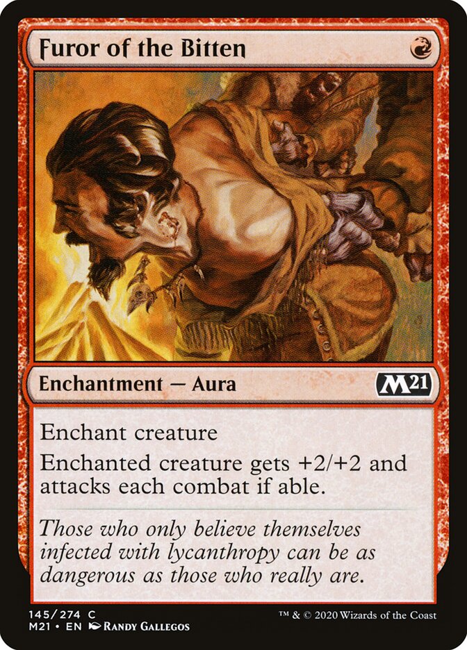 Furor of the Bitten (145) - Core Set 2021 (M21)