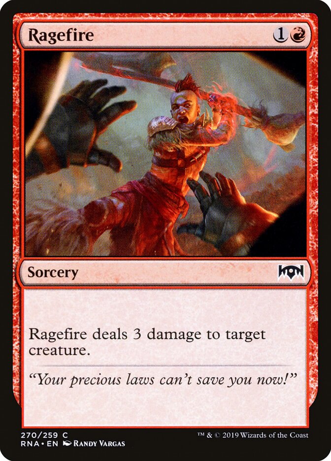 Ragefire (270) - Ravnica Allegiance (RNA)