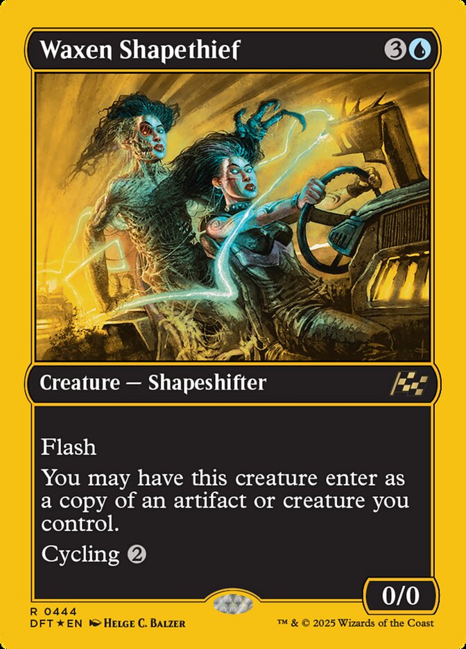 Waxen Shapethief - [First Place Foil] Aetherdrift (DFT)
