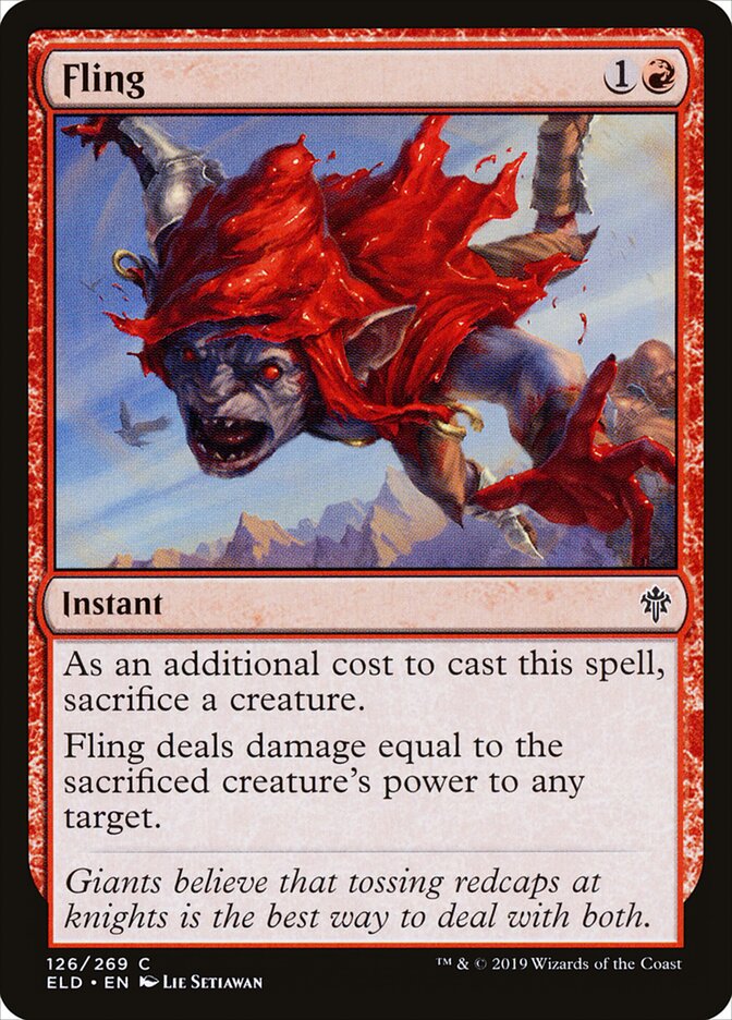 Fling (126) - Throne of Eldraine (ELD)