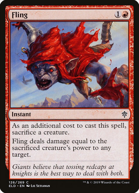 Fling (126) - Throne of Eldraine (ELD)
