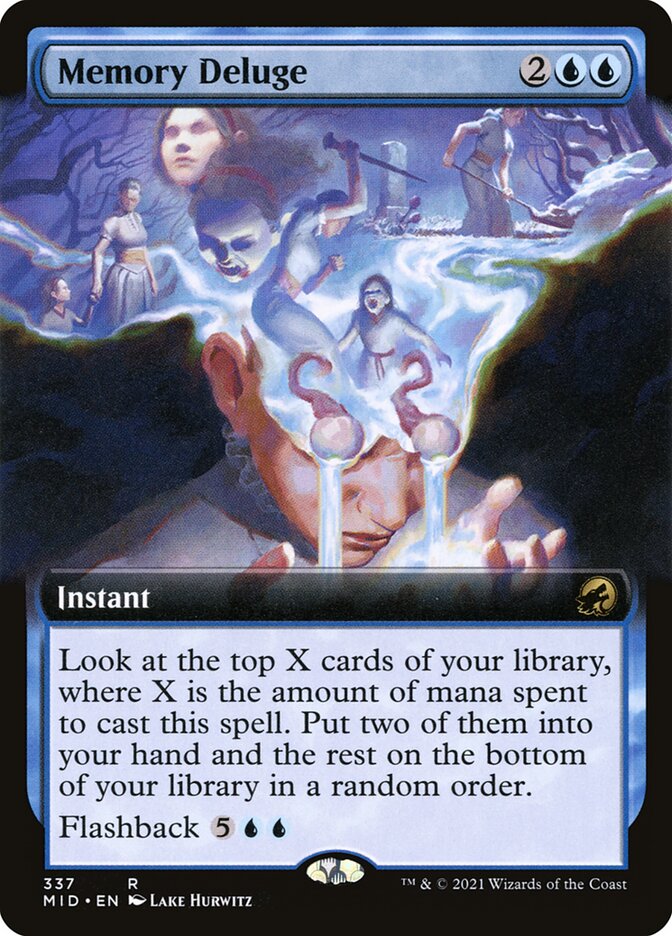 Memory Deluge (337) - Innistrad: Midnight Hunt (MID)
