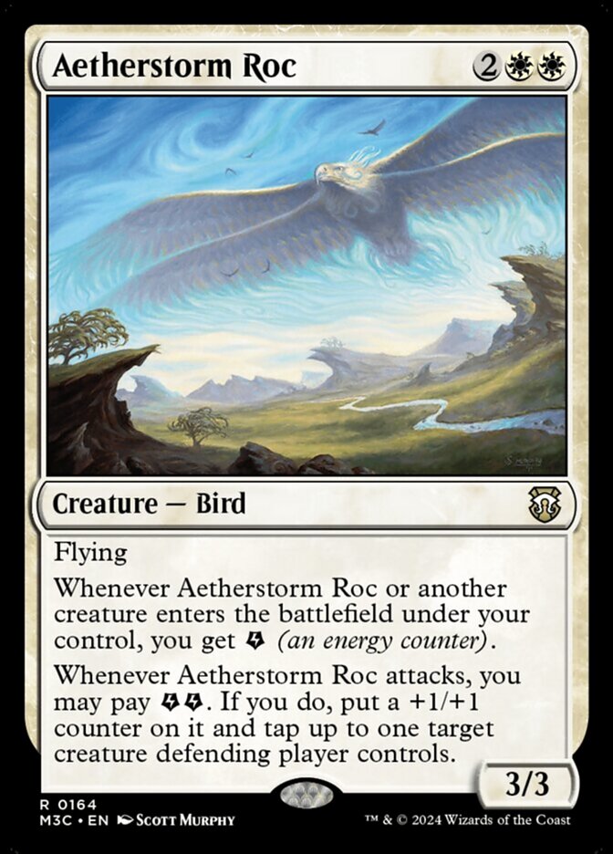 Aetherstorm Roc - [Foil] Modern Horizons 3 Commander (M3C)