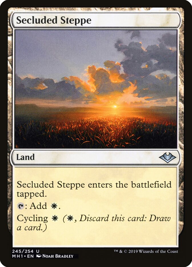 Secluded Steppe (245) - Modern Horizons (MH1)