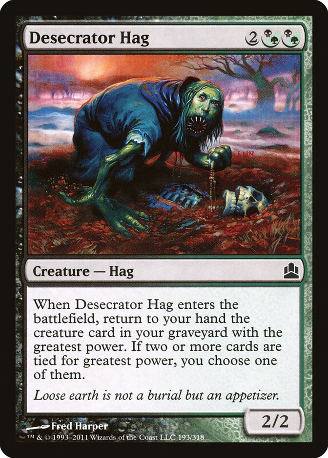 Desecrator Hag (193) - Commander 2011 (CMD)
