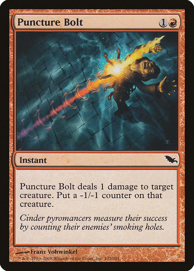Puncture Bolt (102) - Shadowmoor (SHM)