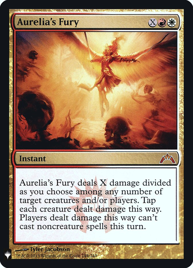 Aurelia's Fury - [Foil] The List (PLST)