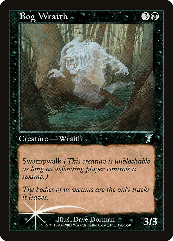 Bog Wraith (123) - Seventh Edition (7ED)