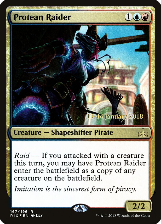 Protean Raider (167s) - Rivals of Ixalan Promos (PRIX)