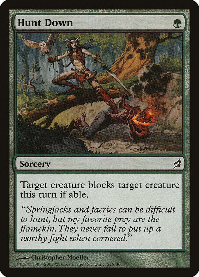 Hunt Down (218) - Lorwyn (LRW)