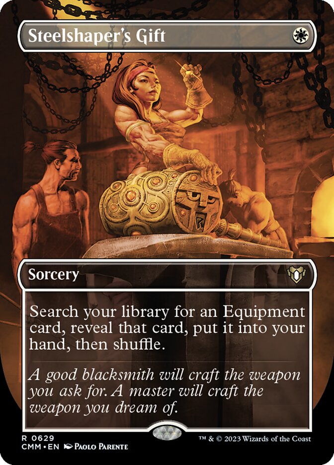 Steelshaper's Gift (629) - Commander Masters (CMM)