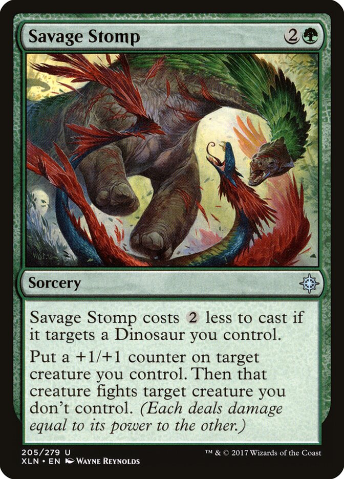 Savage Stomp (205) - Ixalan (XLN)