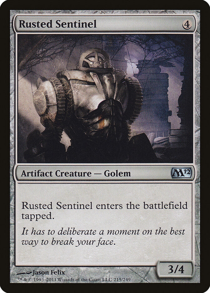 Rusted Sentinel (215) - Magic 2012 (M12)