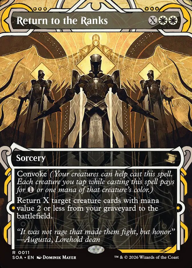 Return to the Ranks (11) - Secrets of Strixhaven Mystical Archive (SOA)