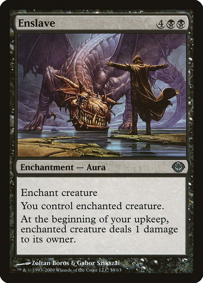 Enslave (58) - Duel Decks: Garruk vs. Liliana (DDD)