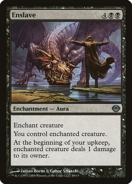Enslave (58) - Duel Decks: Garruk vs. Liliana (DDD)