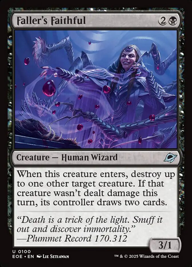 Faller's Faithful (100) - Edge of Eternities (EOE)