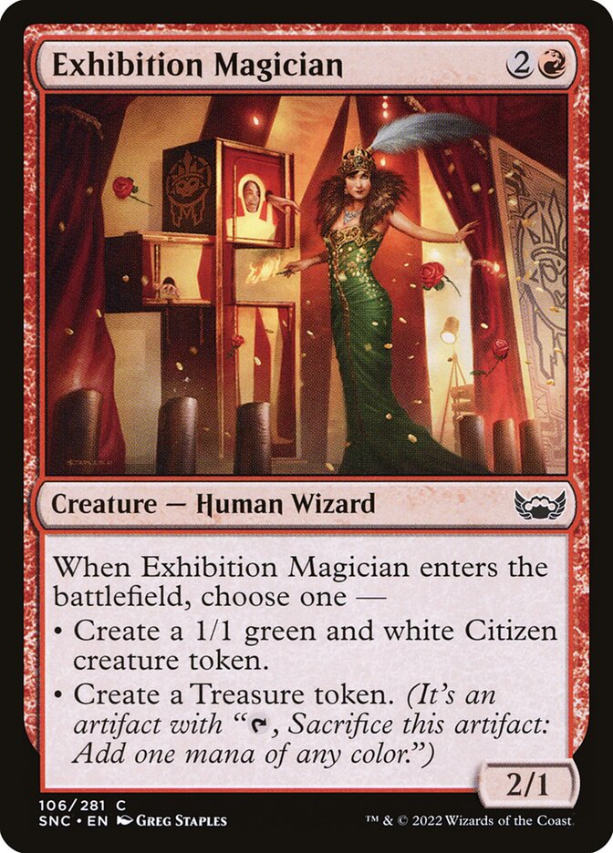 Exhibition Magician (106) - Streets of New Capenna (SNC)