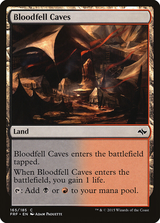 Bloodfell Caves (165) - Fate Reforged (FRF)