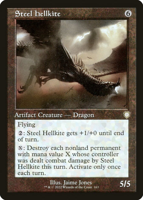 Steel Hellkite (163) - The Brothers' War Commander (BRC)