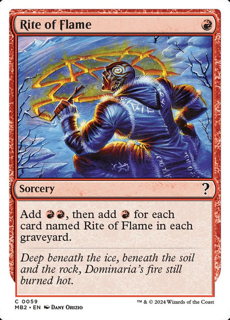 Rite of Flame (59) - Mystery Booster 2 (MB2)