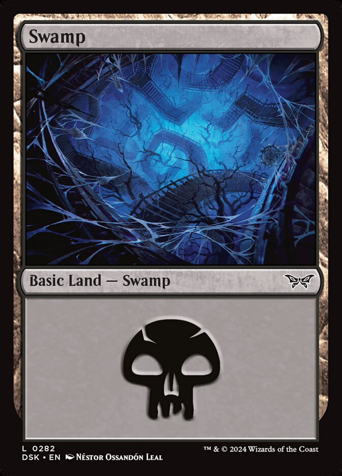 Swamp (282) - [Foil] Duskmourn: House of Horror (DSK)