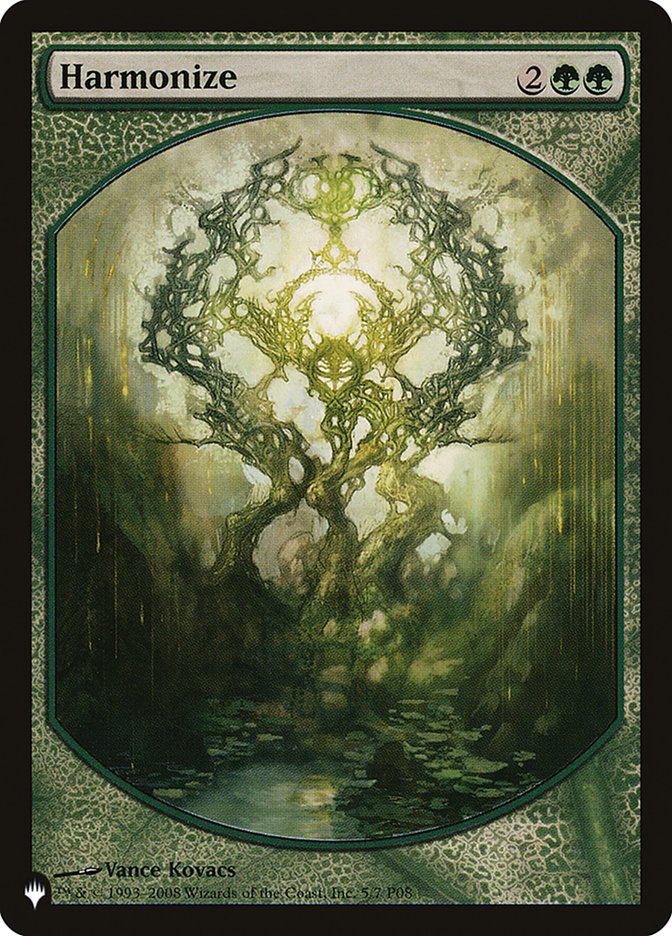 Harmonize - [Full Art] The List (PLST)