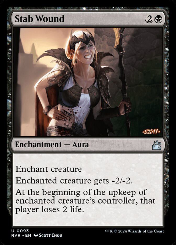 Stab Wound (93) - Ravnica Remastered (RVR)
