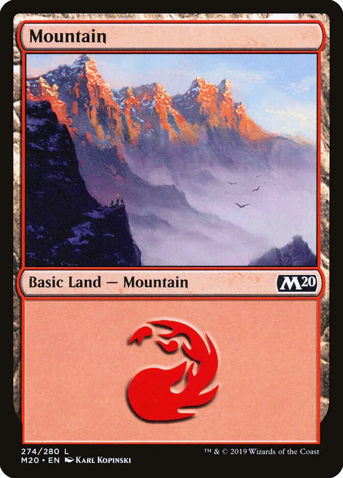 Mountain (274) - Core Set 2020 (M20)