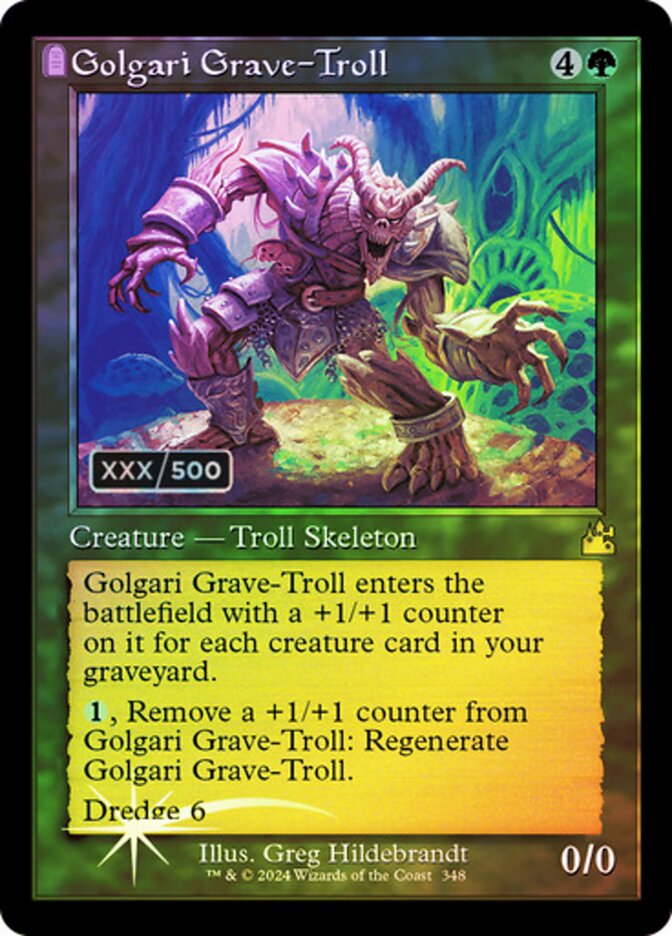 Golgari Grave-Troll (348z) - Ravnica Remastered (RVR)
