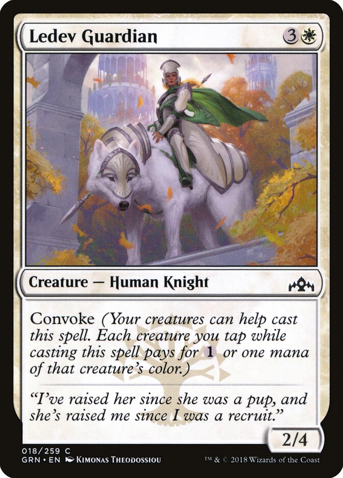 Ledev Guardian (18) - Guilds of Ravnica (GRN)