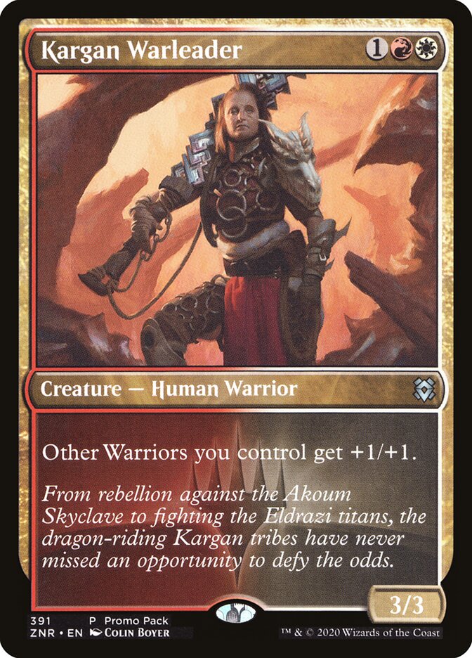 Kargan Warleader (391) - Zendikar Rising (ZNR)