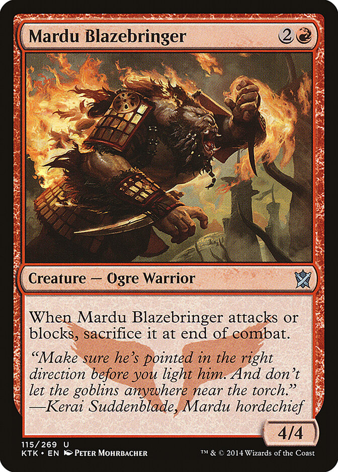 Mardu Blazebringer (115) - Khans of Tarkir (KTK)