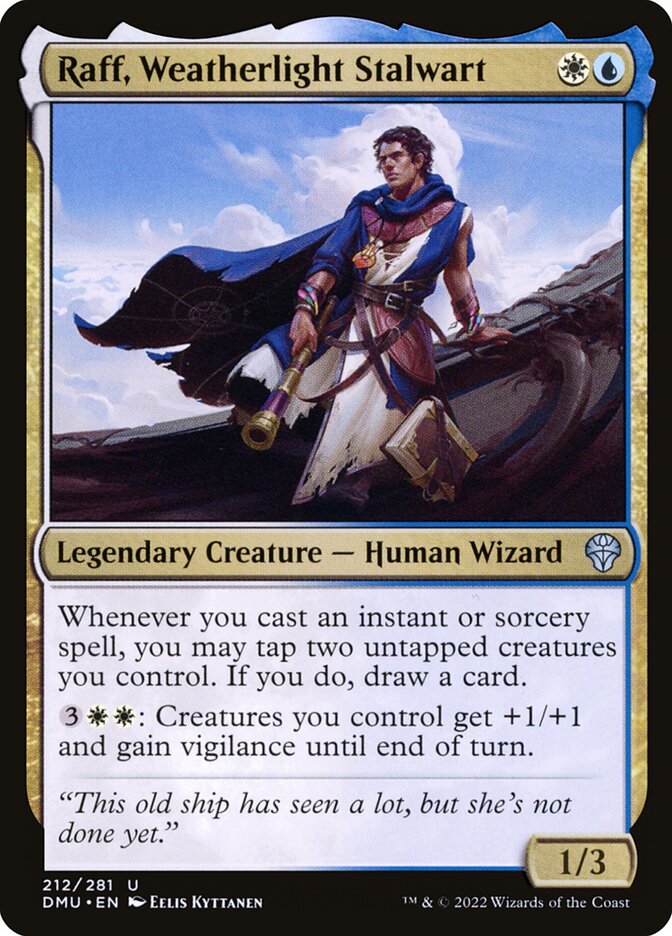 Raff, Weatherlight Stalwart (212) - Dominaria United (DMU)