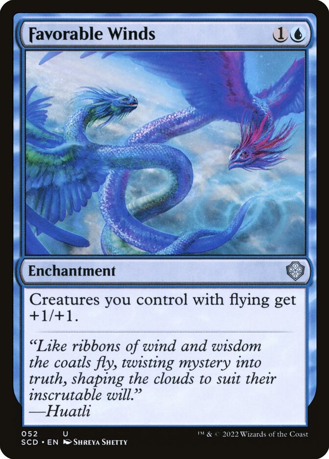 Favorable Winds (52) - Starter Commander Decks (SCD)