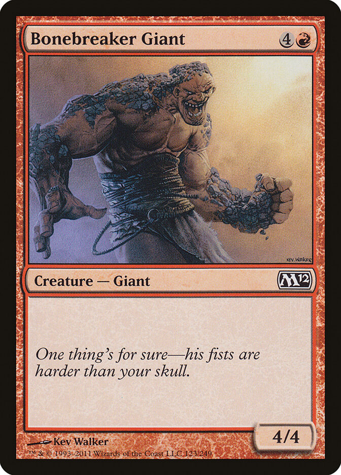 Bonebreaker Giant (123) - Magic 2012 (M12)