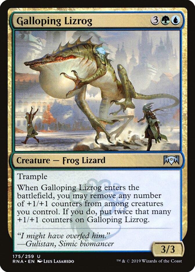 Galloping Lizrog (175) - Ravnica Allegiance (RNA)