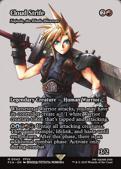 Cloud Strife - Najeela, the Blade-Blossom (42) - Final Fantasy: Through the Ages (FCA)